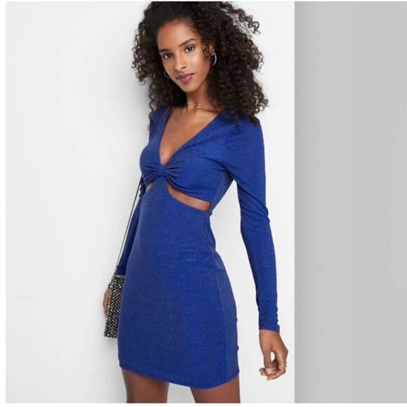 NWT Wild Fable Cut-out Bodycon dress - Picture 1 of 6